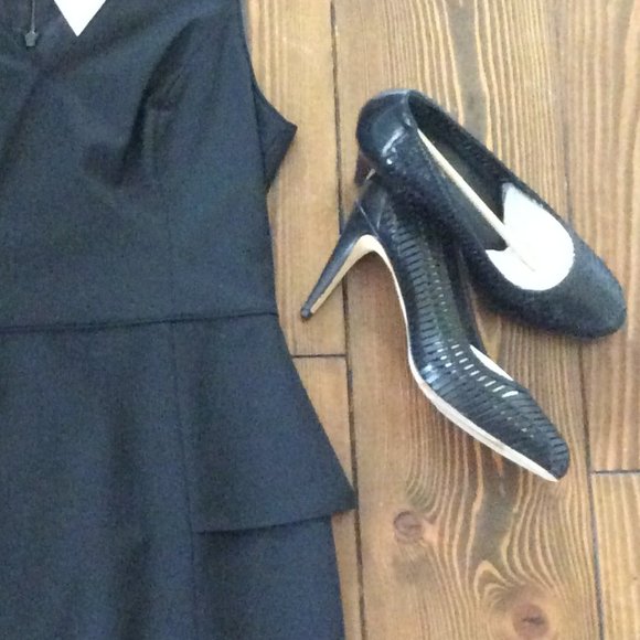 Cole Haan 9 Latticed Leather Pumps - Picture 9 of 15